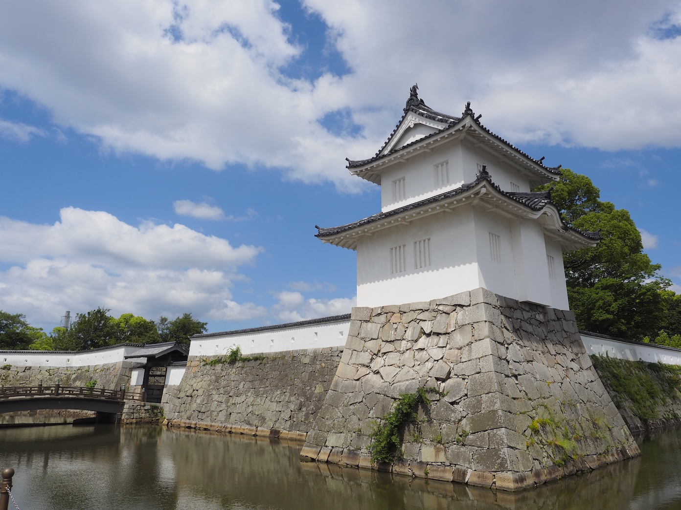 【The Sannomaru Ōte Yagura at the Akō Castle Ruins (Present-Day) 】